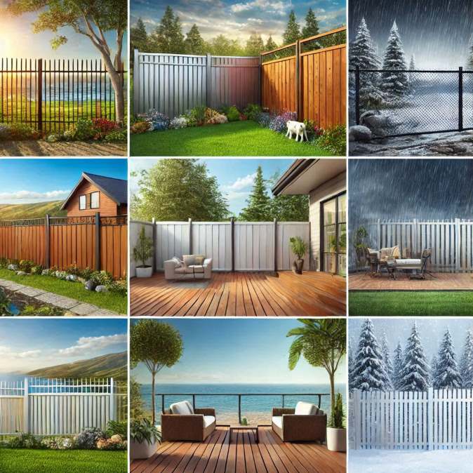 types of fences